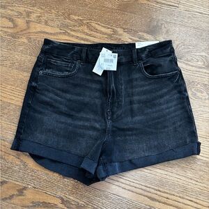 American Eagle Outfitters Black Jean Shorts